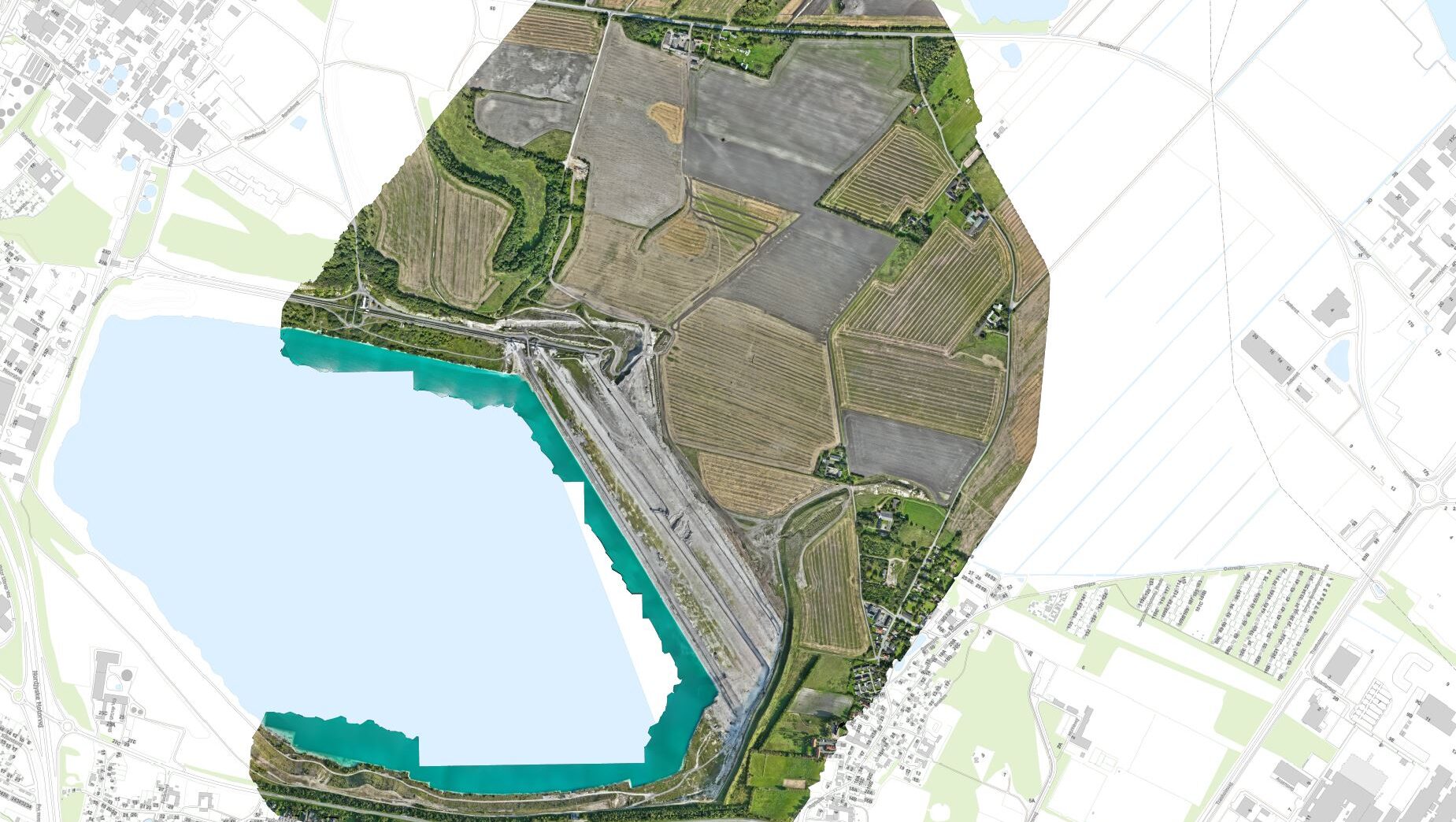 Præcise volumenberegninger med drone for Aalborg Portland