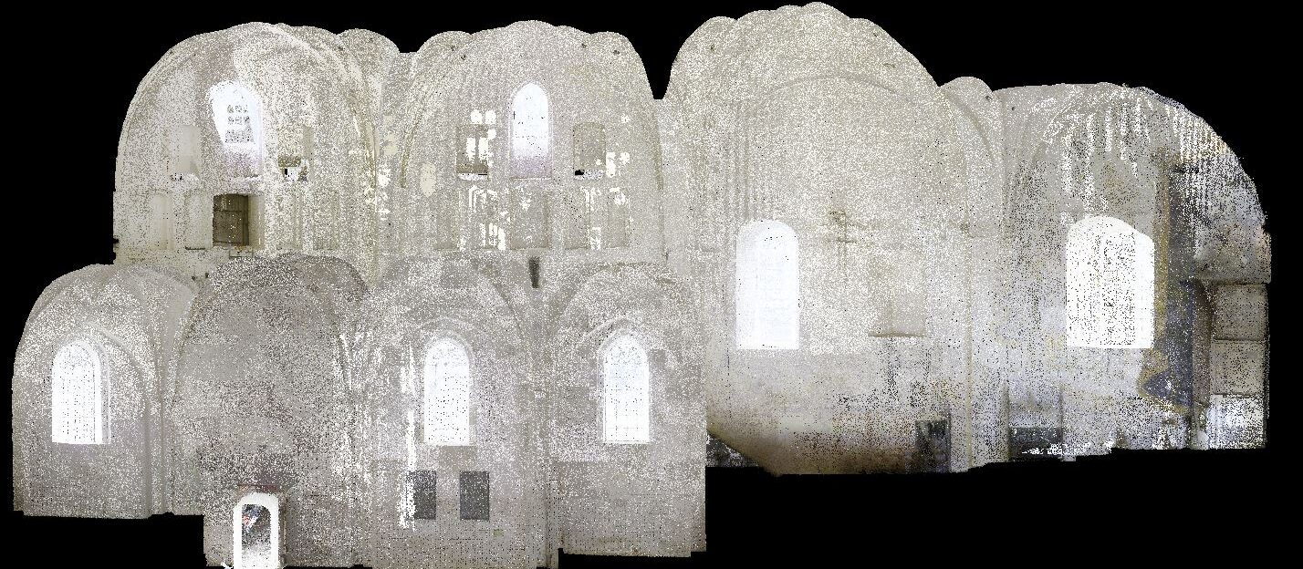 Scanning af Børglum Klosters kirke sikrer en identisk kirke efter restaurering